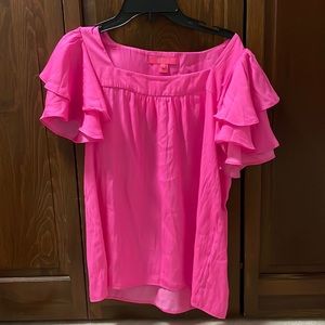 Lilly Pulitzer size small pink top